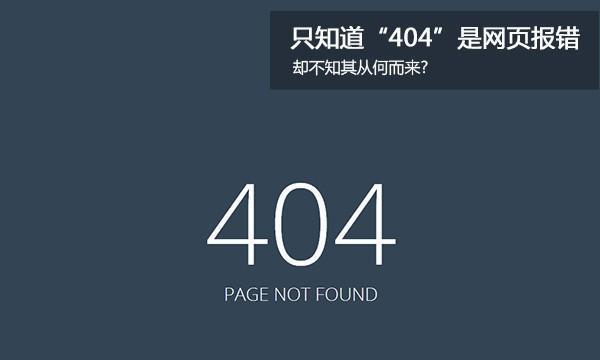 为什么网站需要设置404页面（404页面的作用及优化方法）